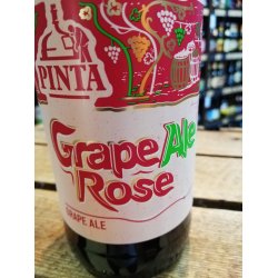 PINTA Grape Ale Rose